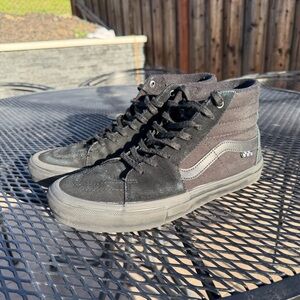 Vans Sk8-Hi Black/Charcoal High Top Sneakers – Men’s